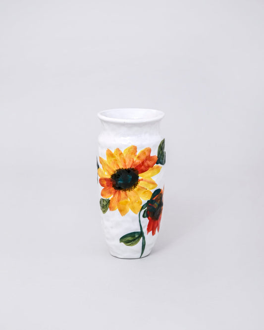 Tulip Bloom Ceramic Vase